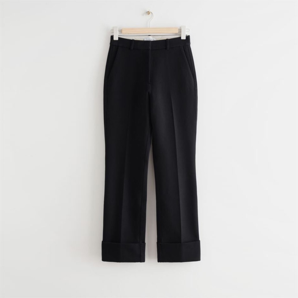 & Other Stories Tailored Kick Flare Trousers